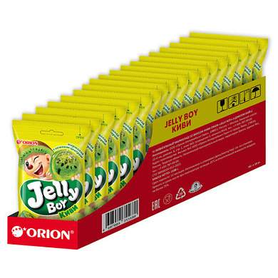 Мармелад жевательный ORION "Jelly Boy" со вкусом киви, 66 г (арт. 624835)