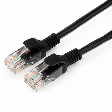 Кабель (патч-корд) UTP 5Е категория, RJ-45, 15 м, CABLEXPERT, для подключения по локальной сети LAN, PP12-15M (арт. 514105)