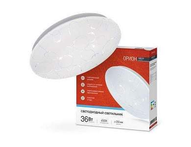 ASD/InHome светильник светодиодн. декоративный 36W(2340lm) 6500К 6K ОРИОН d350 IP40 DECO 5087 (арт. 717698)
