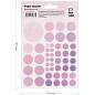 Наклейки бумажные MESHU "Beauty planner pink", 12*18см, 47 наклеек, европодвес (арт. 328508)