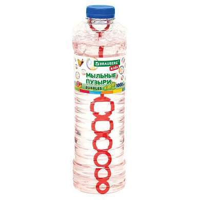 Мыльные пузыри 1000 мл, индивидуальная упаковка, BRAUBERG KIDS, 665455 (арт. 665455)