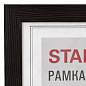 Рамка 30х40 см, небьющаяся, багет 30 мм, МДФ, STAFF "Style", цвет венге, 391340 (арт. 391340)