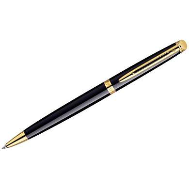 Ручка шариковая Waterman "Hemisphere Mars Black GT" синяя, 1,0мм, подарочная упаковка (арт. 180951)