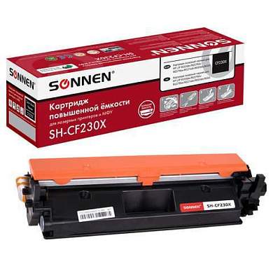 Картридж лазерный SONNEN (SH-CF230X) для HP LJP M203dw/M203dn/M227fdn/M227fdw, ресурс 3500 стр., 364083 (арт. 364083)