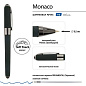 Ручка шариковая BRUNO VISCONTI "Monaco Verde", СИНЯЯ, корпус зеленый, линия 0,4 мм, 20-0125/29 (арт. 144767)