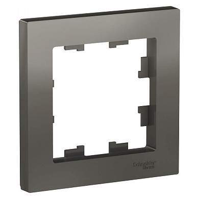 Schneider AtlasDesign рамка СУ 1 мест. сталь ATN000901 (арт. 662727)