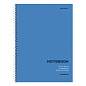 Тетрадь А4, 120 л., BRAUBERG, гребень, клетка, матовая ламинация, "Классика Blue", 405643 (арт. 405643)