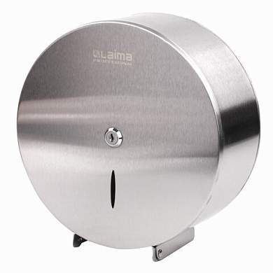 Диспенсер для туалетной бумаги LAIMA PROFESSIONAL INOX, (Система T2) малый, нержавеющая сталь, матовый, 605698 (арт. 605698)