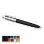 Ручка шариковая Parker "Jotter Black" синяя, 1,0мм, кнопочн., пластик. корпус, блистер (арт. 295242)