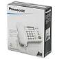 Телефон PANASONIC KX-TS2358RUB, черный, память 50 номеров, АОН, спикерфон, ЖК дисплей с часами, тональный / импульсный режим (арт. 260341)