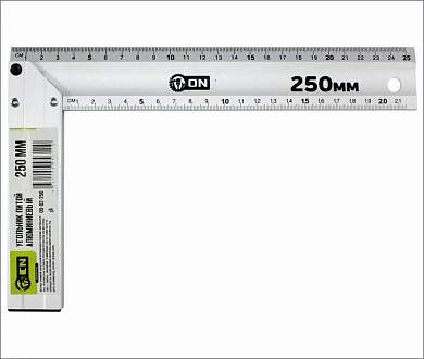 3-ON Угольник алюминиевый литой 250 мм, 05-02-250 (арт. 772363)