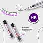 Карандаш механический 0,7 мм + грифели HB 24 штуки на блистере, BRAUBERG "METALLIC-X 07", металлические детали, 181966 (арт. 181966)