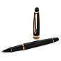 Ручка-роллер Waterman "Expert Black Lacquer GT" черная, 0,8мм, подарочная упаковка (арт. 180941)