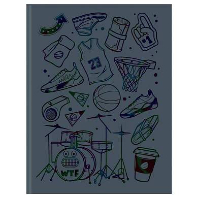 Тетрадь на кольцах А5, 80л., BG "Детали", матовая ламинация (арт. 367479)