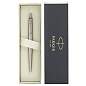 Ручка гелевая PARKER "Jotter Stainless Steel CT", корпус серебристый, детали из нержавеющей стали, черная, 2020646 (арт. 142842)