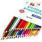 Карандаши цветные акварельные BRAUBERG PREMIUM AQUARELLE, 36 цветов, трехгранные, утолщенный грифель 4 мм, натуральное дерево, 181674 (арт. 181674)