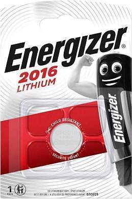 Элемент питания Energizer Lithium CR2016 BL1 (арт. 854)