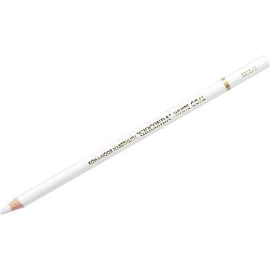 Угольный карандаш Koh-I-Noor "Gioconda Extra 8812" HB, белый, заточен (арт. 321856)