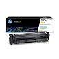 Картридж лазерный HP (CF542X) LaserJet Pro M254/M280/M281, №203X, желтый, оригинальный, ресурс 2500 страниц (арт. 362936)