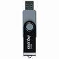 Флеш-диск 16 GB SMARTBUY Twist USB 2.0, черный, SB016GB2TWK (арт. 513907)
