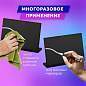 Ценник L-образный для мелового маркера A6 (10,5x14,8 см), КОМПЛЕКТ 10 шт., ПВХ, ЧЕРНЫЙ, BRAUBERG, 291295 (арт. 291295)
