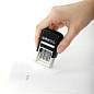 Датер-мини месяц цифрами, оттиск 20х3,8 мм синий, GRM 4810 BANK, 124131001 (арт. 237743)