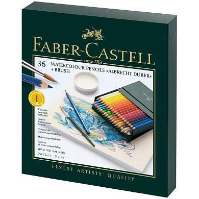 Карандаши акварельные художественные Faber-Castell "Albrecht Dürer", 36цв., студийная коробка (арт. 285901)
