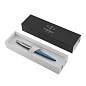 Ручка шариковая PARKER "Jotter Core Waterloo Blue CT", корпус голубой, детали хром, синяя, 1953191 (арт. 142383)