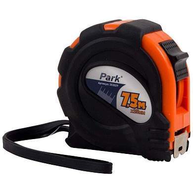 Park Рулетка 7,5мx25мм, фиксатор, прорезин. корпус TM29-7525, 353029 (арт. 449742)