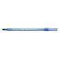 Ручка шариковая BIC "Round Stic", СИНЯЯ, корпус голубой, узел 1 мм, линия письма 0,32 мм, С ШТРИХКОДОМ, 934598 (арт. 143977)
