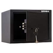 Сейф мебельный BRABIX "SF-230KL", 230х310х250 мм, ключевой замок, черный, 291146, S103BR211514 (арт. 291146)