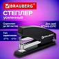 Степлер усиленный до 60 листов, №23/6-23/10 BRAUBERG "Easy Press", фронтальная загрузка скоб, 274243 (арт. 274243)