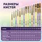 Кисти НАБОР 15 шт. (ПОНИ – 9 шт., СИНТЕТИКА – 4 шт., ЩЕТИНА – 2 шт.) BRAUBERG KIDS, 201081 (арт. 201081)