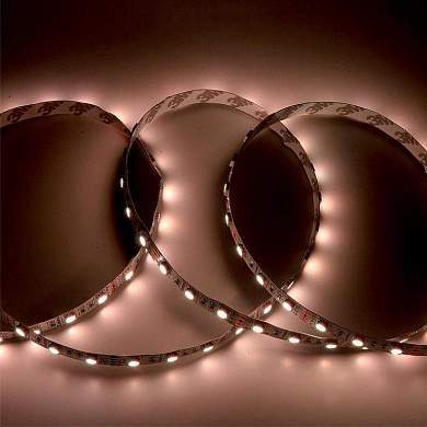 General лента светодиодн. 12V 14.4W/m 60led/m  IP20 RGB 5м GLS-5050-60-14.4-12-IP20-RGB, 5038 (арт. 614239)