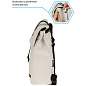 Рюкзак Berlingo Trends "Eco white" 36*28,5*13см, 1 отделение, тайвек (арт. 336390)