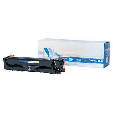 Картридж лазерный NV PRINT (NV-054HY) для Canon LBP 621/623, MF 641/643/645, желтый, ресурс 2300 страниц (арт. 363768)