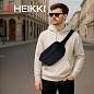 Сумка на пояс HEIKKI RIO (ХЕЙКИ) регулируемый ремень, черная, 28х16х9 см, 273886 (арт. 273886)