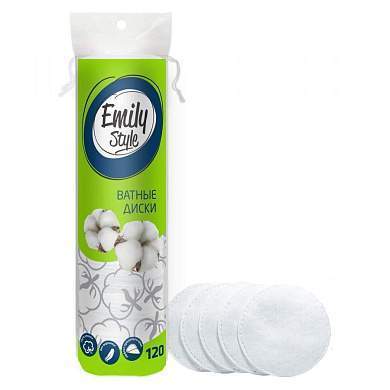 Ватные диски 120шт Emily Style (арт. 829201)