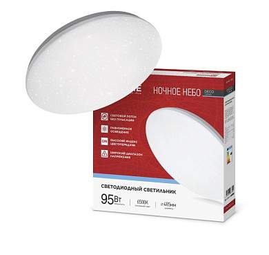 ASD/InHome светильник светодиодн. декоративный 95W(10000lm) 6500К 6K 458x68 IP40 DECO НОЧНОЕ НЕБО 3409 (арт. 957892)