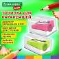 Точилка BRAUBERG KIDS "MINI", с контейнером, пластиковая, пастельные цвета ассорти, 271944 (арт. 271944)