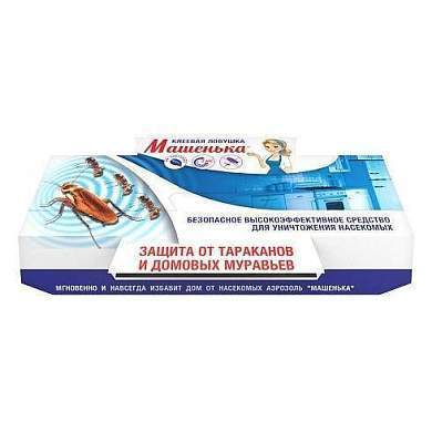 От тараканов ловушка клеевая ДОМИК 1шт (25гр.) Машенька (арт. 824835)