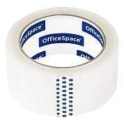 Клейкая лента упаковочная OfficeSpace, 48мм*66м, 50мкм, усиленная, морозостойкая, ШК (арт. 361991)