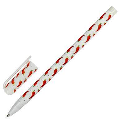 Ручка шариковая BRAUBERG SOFT TOUCH STICK "CHILI PEPPER", СИНЯЯ, мягкое покрытие, узел 0,7 мм, 143708 (арт. 143708)