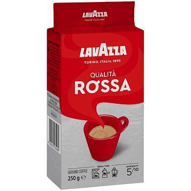 Кофе молотый Lavazza "Qualità. Rossa", вакуумный пакет, 250г (арт. 270315)
