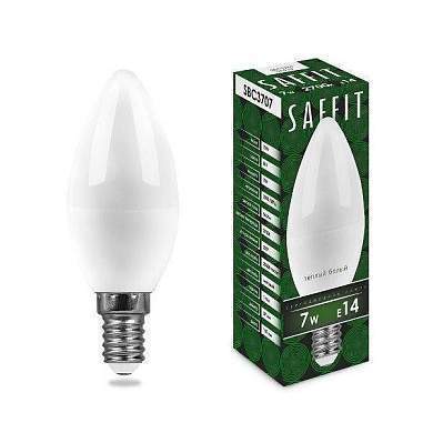 Saffit свеча C37 E14 7W(560Lm) 2700K 2K матовая 100x37 SBC3707 55030 (арт. 678054)