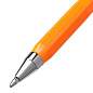 Ручка шариковая BRAUBERG "M-500 ORANGE", ЧЕРНАЯ, корпус оранжевый, узел 0,7 мм, линия письма 0,35 мм, 143449 (арт. 143449)