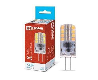 ASD/inHome VC JC G4 12V 3W(290lm) 6500К 6K 38x13 (без пульсации) 6045 (арт. 817839)