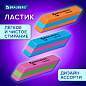 Ластик BRAUBERG "Color", 55х15х13 мм, прямоугольный, скошенный, яркие цвета ассорти, 272671 (арт. 272671)