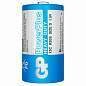 Батарейки КОМПЛЕКТ 2 шт., GP PowerPlus D (13C), солевые, в пленке, 13CEBRA-2S2 (арт. 457759)