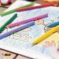 Мелки пластиковые BIC "Plastidecor", 12 цветов, ультрапрочные, круглые, картонная упаковка, подвес, 945764 (арт. 222900)